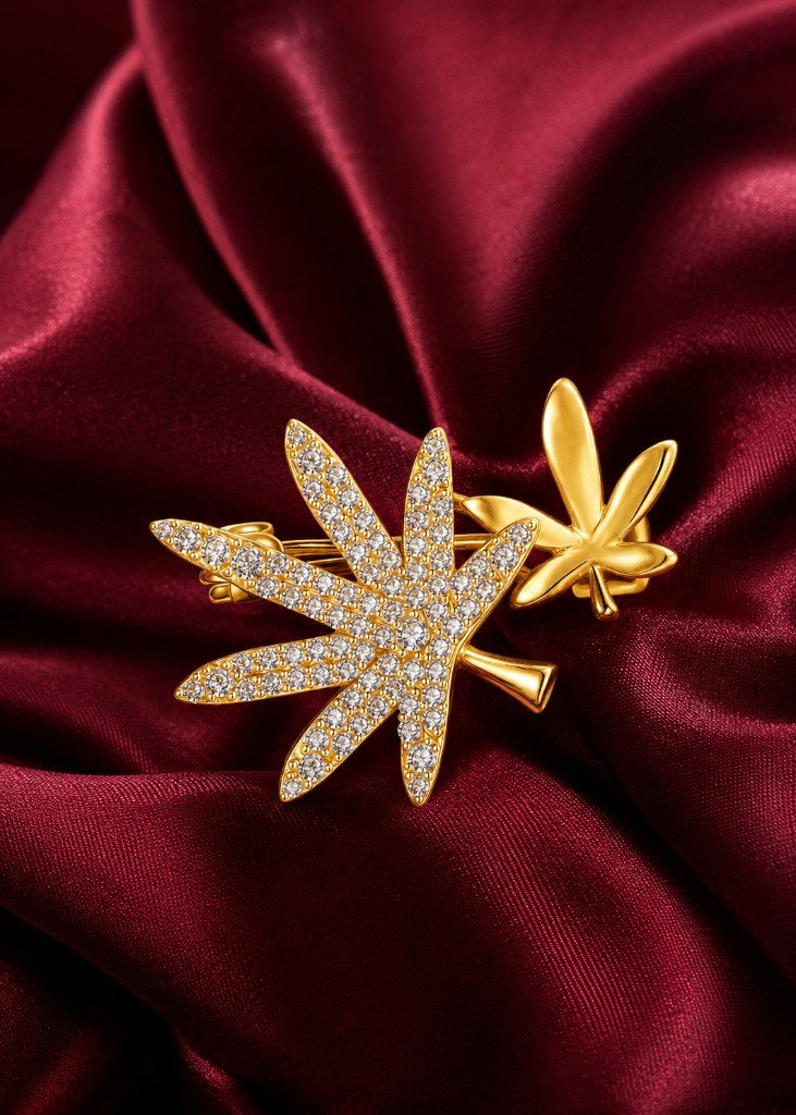 UAE Enamel Brooch
