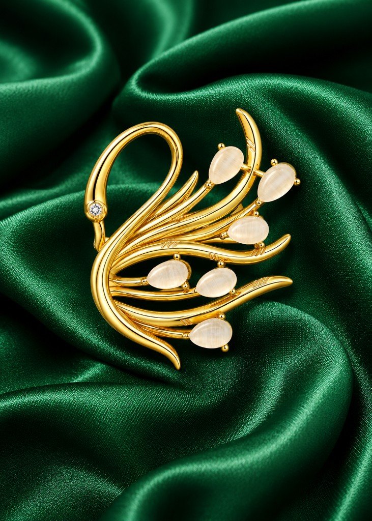 UAE Landmark Brooch