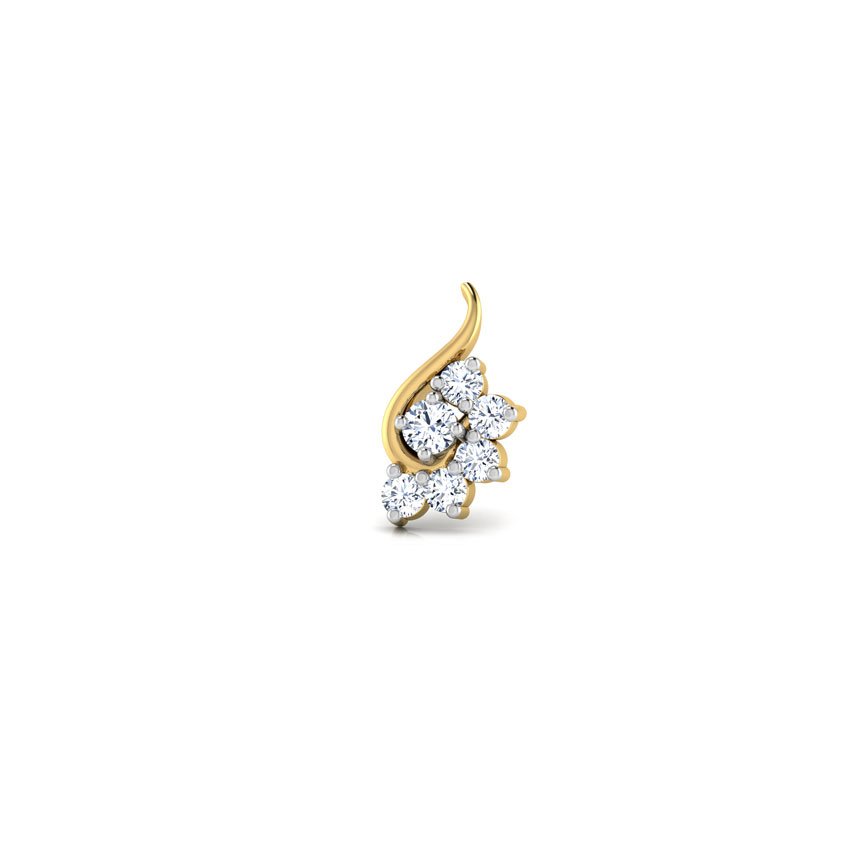 Fancy Design Gold Nose Pin