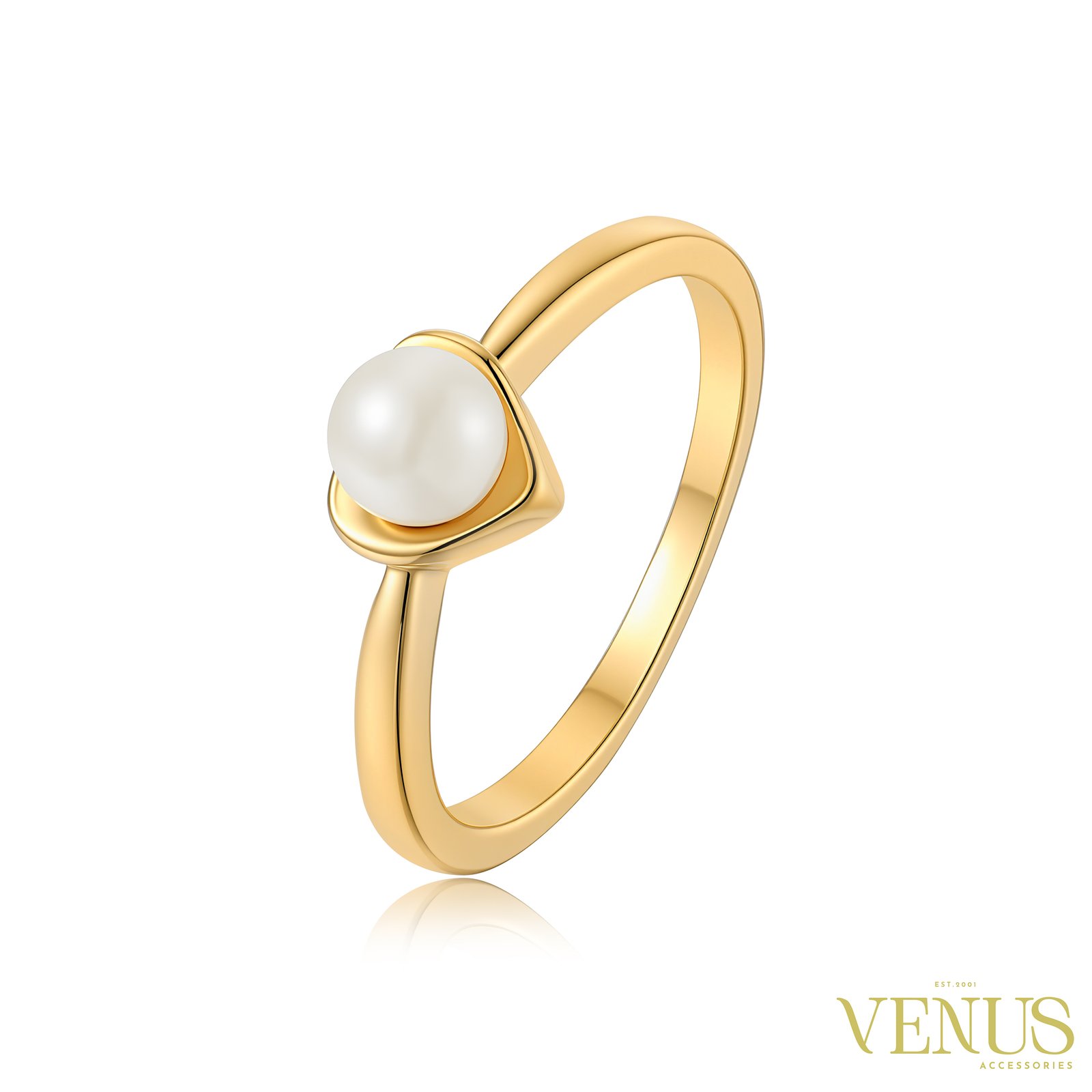 Pearl Accent Ring