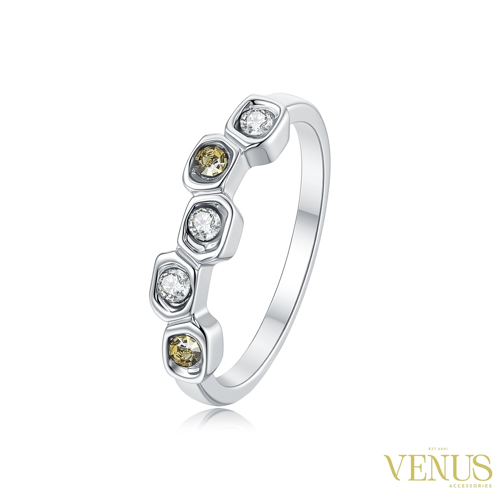 Triple Stone Statement Ring