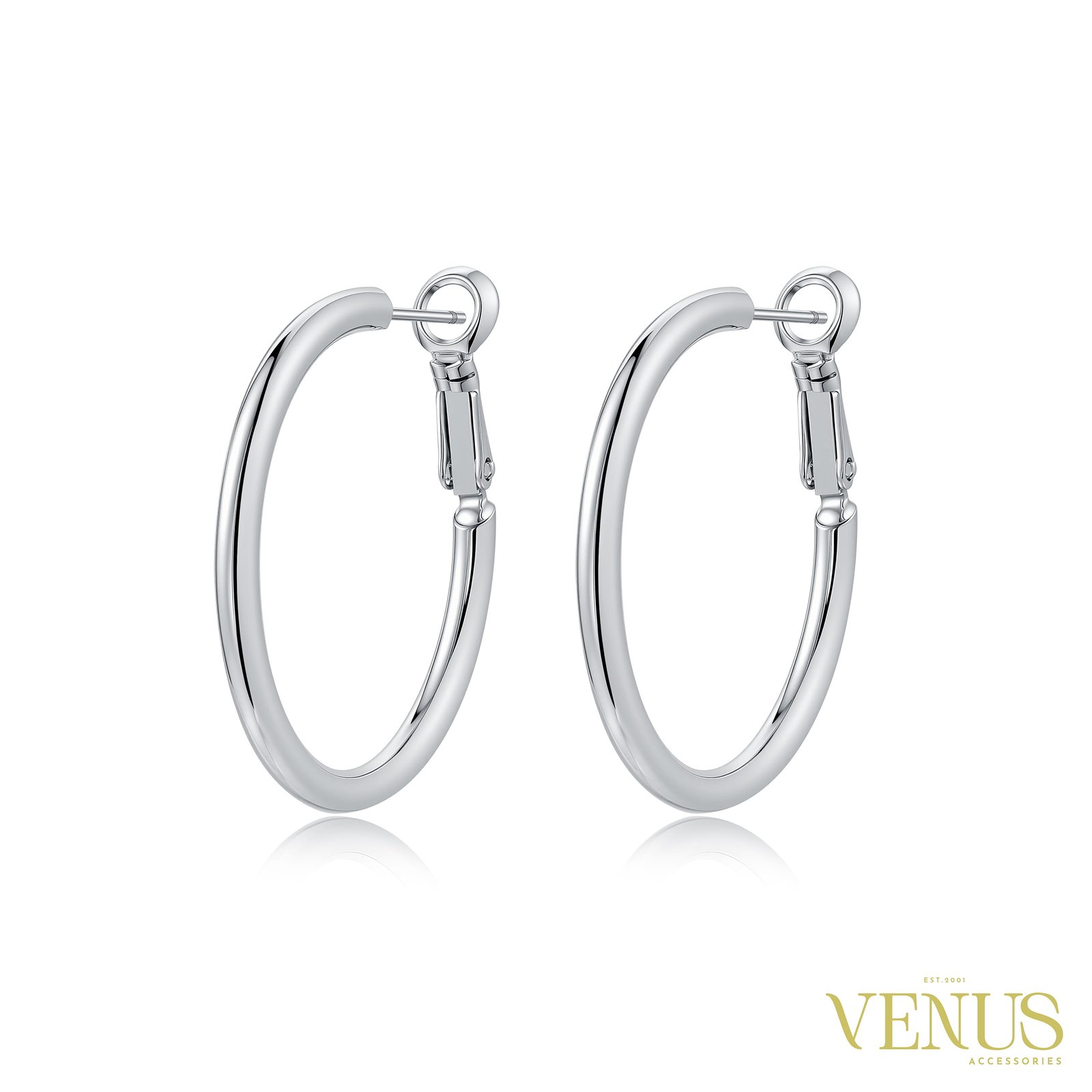 Round Hoop Earrings – 3CM