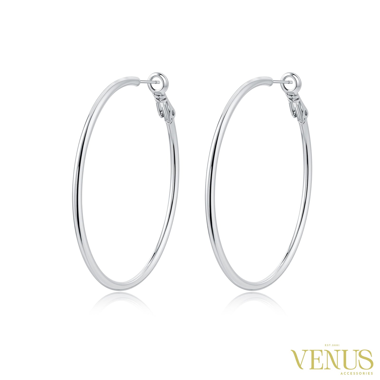 Round Hoop Earrings – 5CM